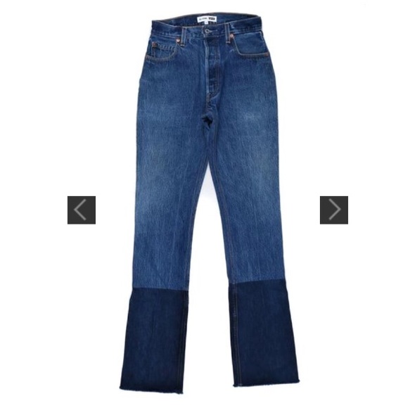 Re/Done Denim - re/done levi’s high rise stacking jean